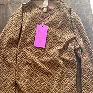 SOLD OUT - FENDI x SKIMS LONG SLEEVE BODYSUIT - NEVER WORN NWT!!